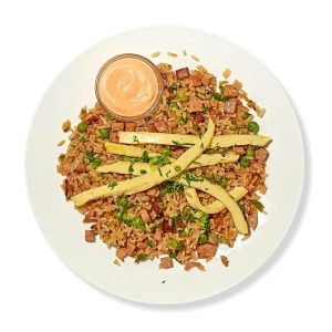Bacon and Spam Breakfast Fried Rice - Party Pack